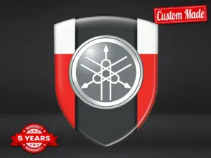 Yamaha Decal Resina Edizione Limitata Adesivi Cupola Lusso